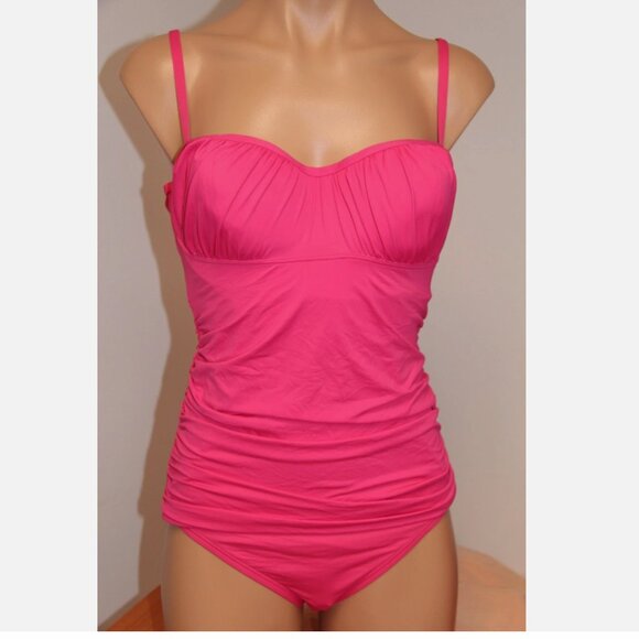 NWT Coco Rave Swimsuit Tankini 2pc set Size XS 30/32D or 30/32DD Cup Watermelon - Picture 1 of 5